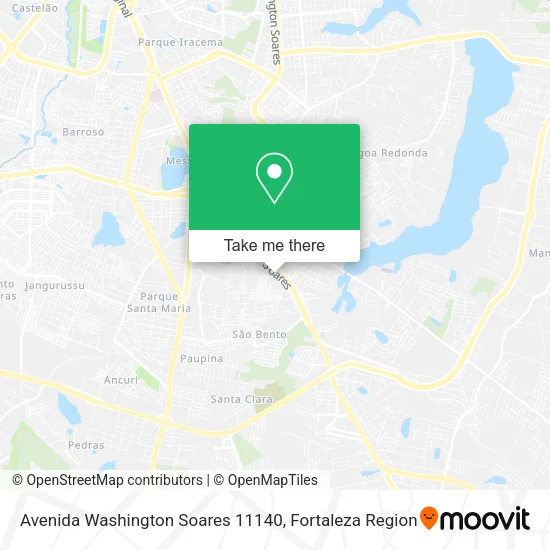 Avenida Washington Soares 11140 map
