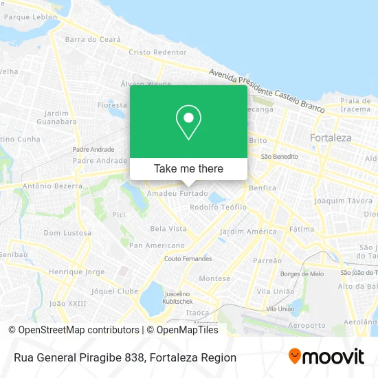 Rua General Piragibe 838 map