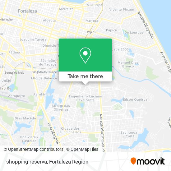 shopping reserva map