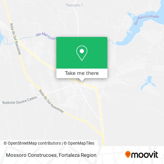 Mossoro Construcoes map