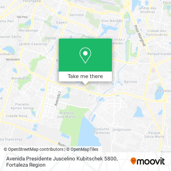 Avenida Presidente Juscelino Kubitschek 5800 map