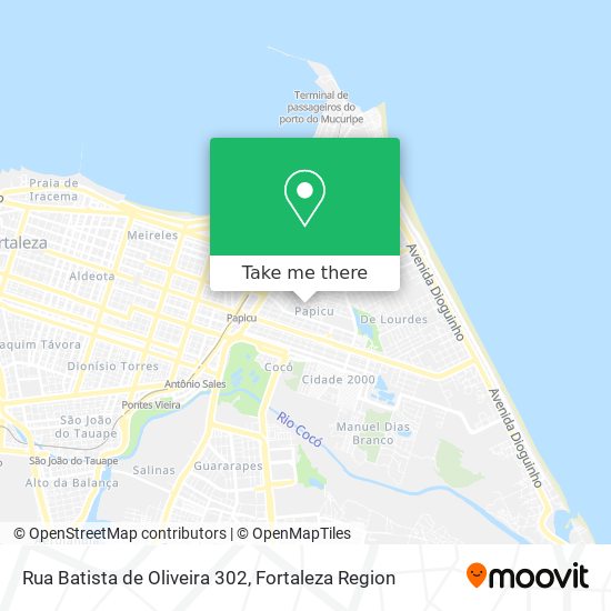 Rua Batista de Oliveira 302 map