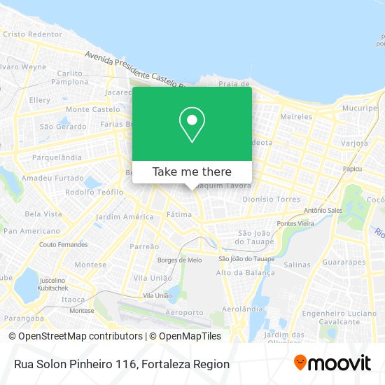 Rua Solon Pinheiro 116 map