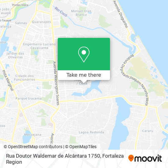 Rua Doutor Waldemar de Alcântara 1750 map