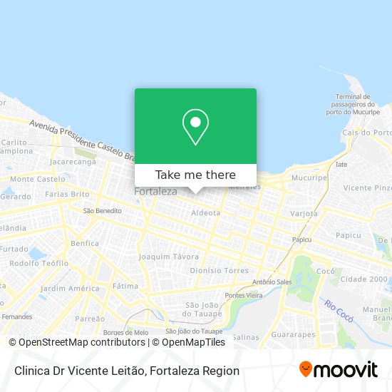 Clinica Dr Vicente Leitão map