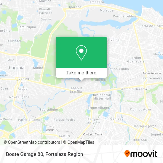 Boate Garage 80 map