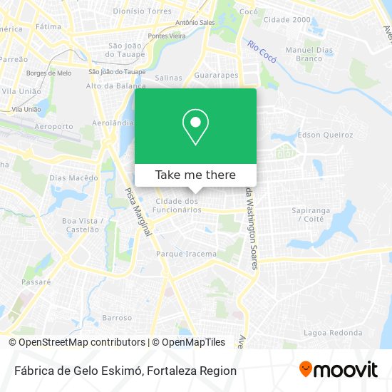 Fábrica de Gelo Eskimó map