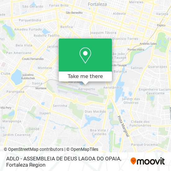 ADLO - ASSEMBLEIA DE DEUS LAGOA DO OPAIA map