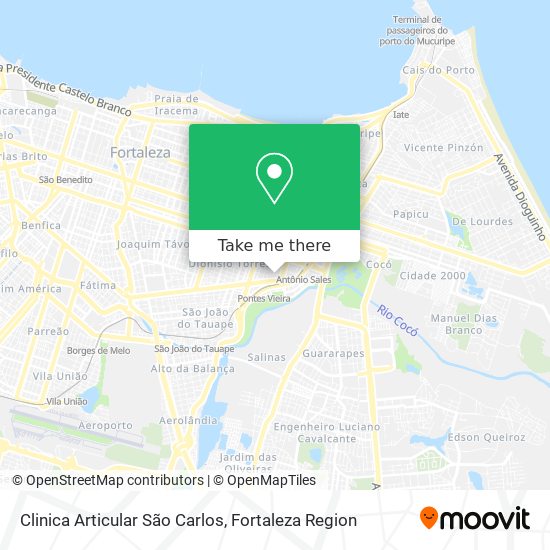 Clinica Articular São Carlos map