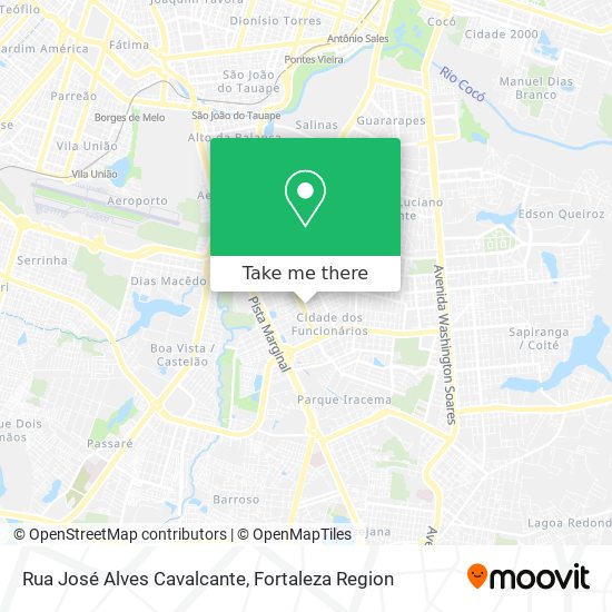 Rua José Alves Cavalcante map
