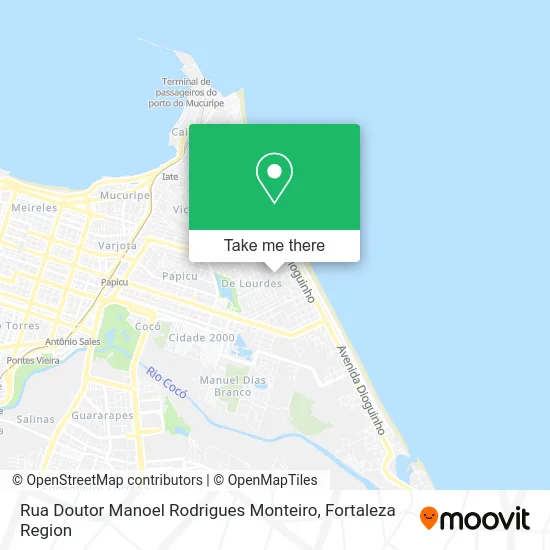 Rua Doutor Manoel Rodrigues Monteiro map