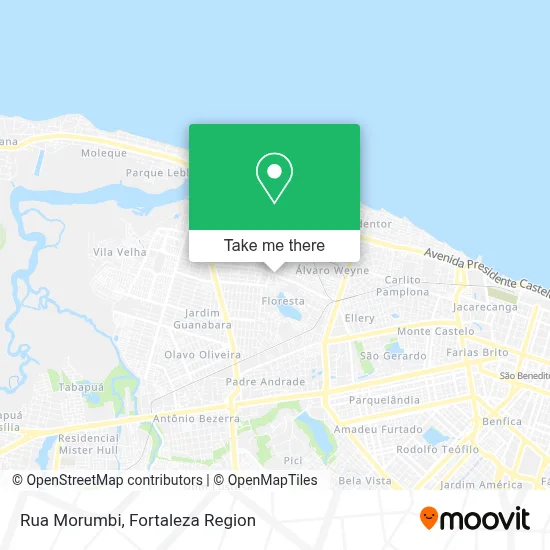 Rua Morumbi map