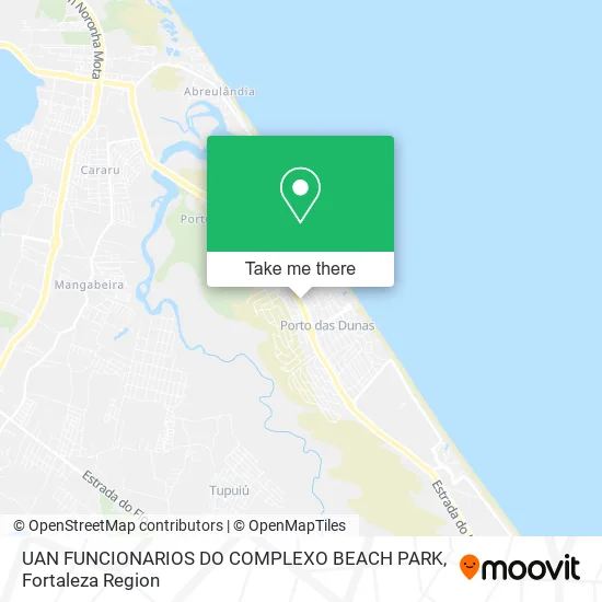 UAN FUNCIONARIOS DO COMPLEXO BEACH PARK map