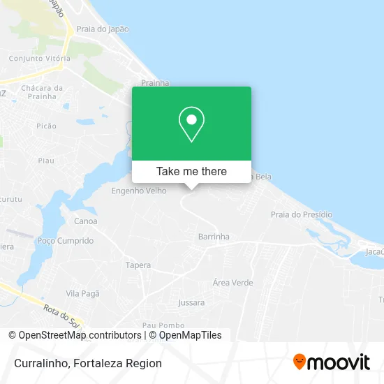 Curralinho map