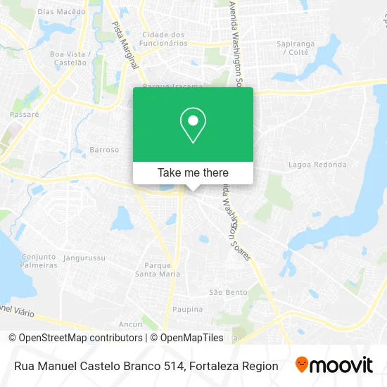 Rua Manuel Castelo Branco 514 map