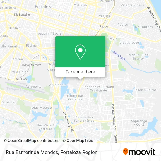Rua Esmerinda Mendes map