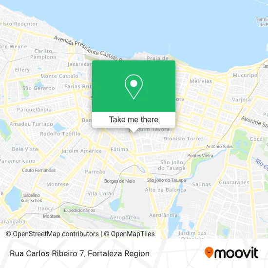 Rua Carlos Ribeiro 7 map