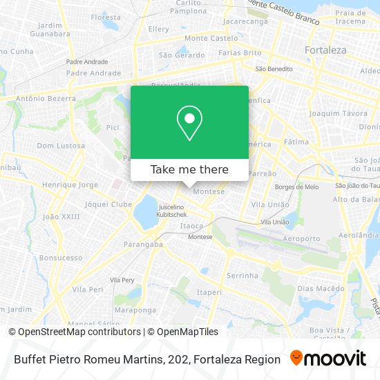 Mapa Buffet Pietro Romeu Martins, 202