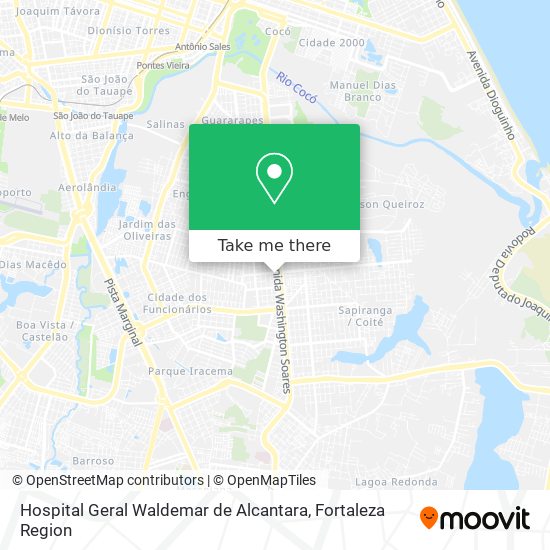 Hospital Geral Waldemar de Alcantara map