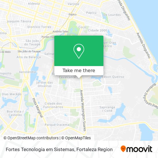 Fortes Tecnologia em Sistemas map