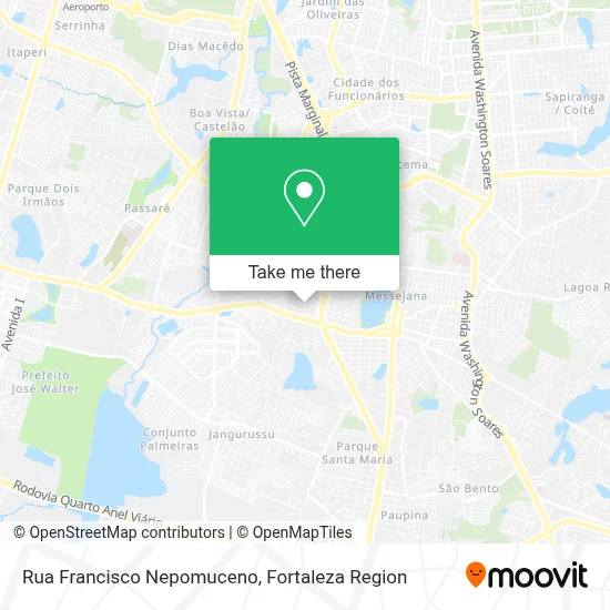Rua Francisco Nepomuceno map