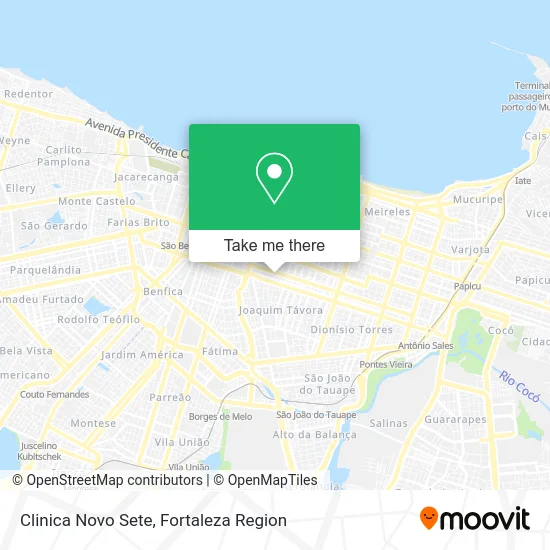 Clinica Novo Sete map