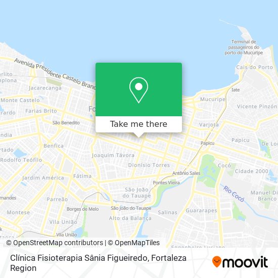 Clínica Fisioterapia Sânia Figueiredo map