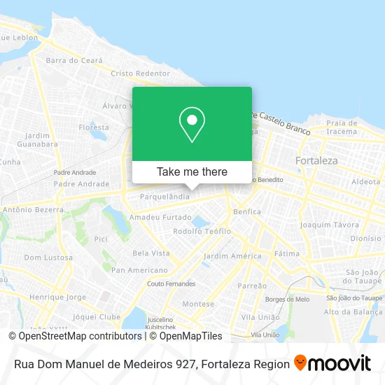 Rua Dom Manuel de Medeiros 927 map