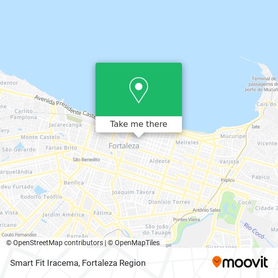 Smart Fit Iracema map