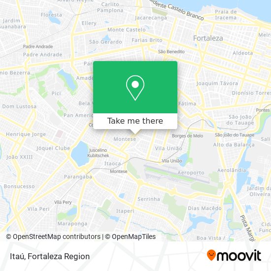 Itaú map