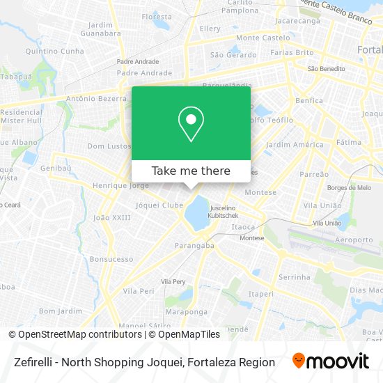 Zefirelli - North Shopping Joquei map