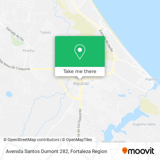 Avenida Santos Dumont 282 map
