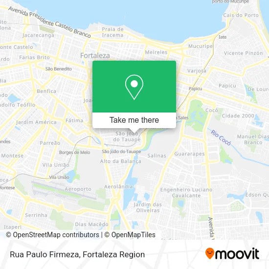 Rua Paulo Firmeza map