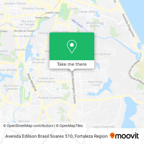 Avenida Edilson Brasil Soares 510 map
