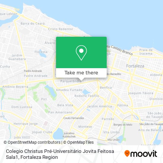 Colegio Christus Pré-Universitário Jovita Feitosa Sala1 map