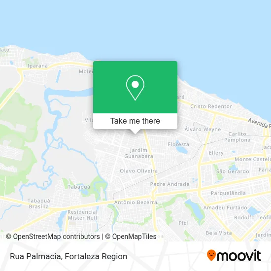 Rua Palmacia map