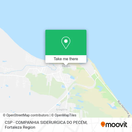 CSP - COMPANHIA SIDERURGICA DO PECÉM map