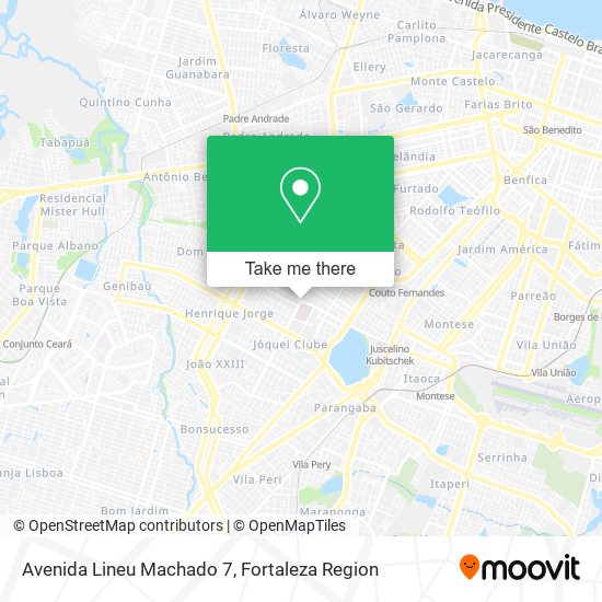 Avenida Lineu Machado 7 map