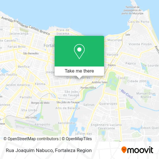 Rua Joaquim Nabuco map