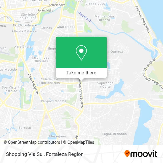 Shopping Via Sul map