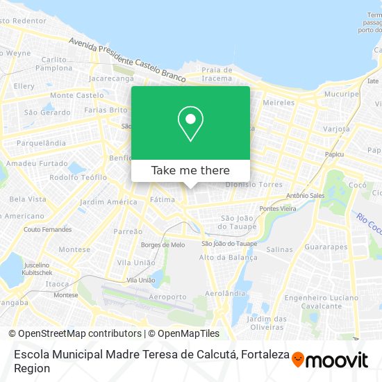 Escola Municipal Madre Teresa de Calcutá map