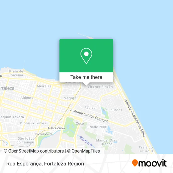 Rua Esperança map