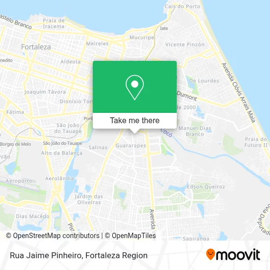 Rua Jaime Pinheiro map