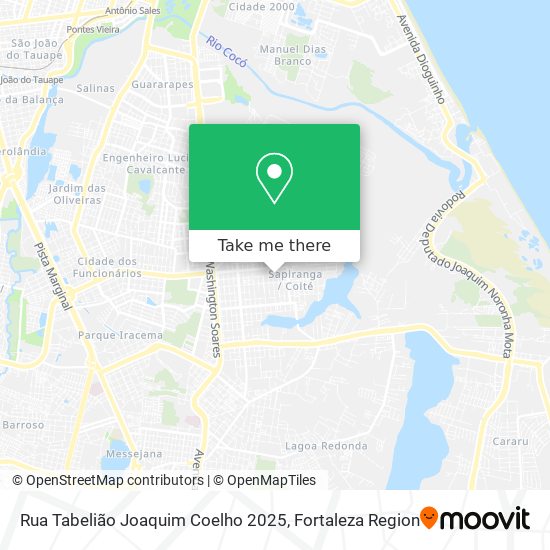 Rua Tabelião Joaquim Coelho 2025 map