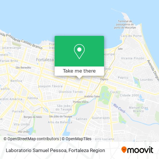 Laboratorio Samuel Pessoa map