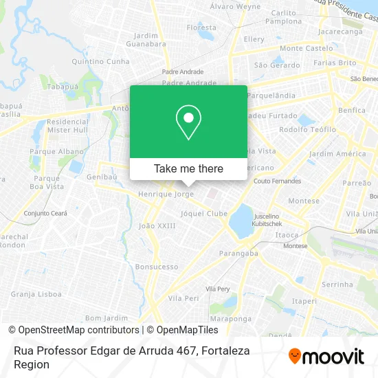 Rua Professor Edgar de Arruda 467 map