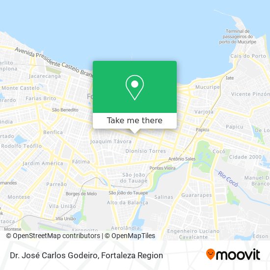Dr. José Carlos Godeiro map