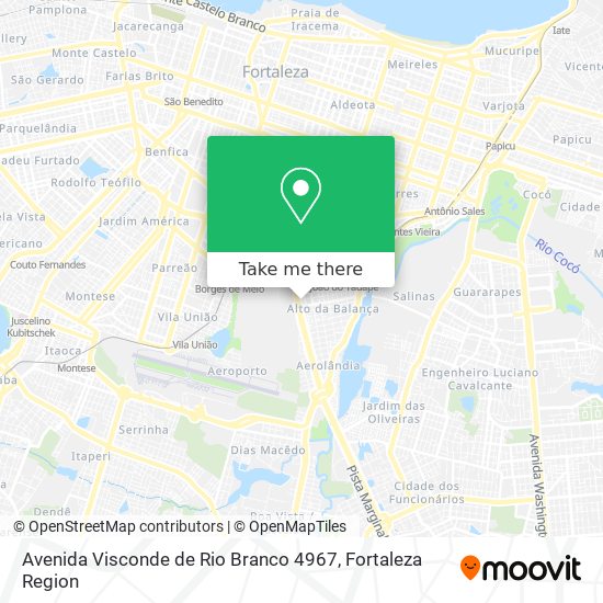 Mapa Avenida Visconde de Rio Branco 4967