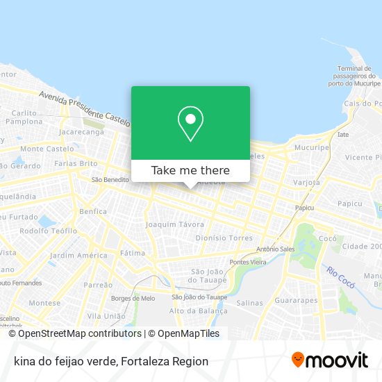 kina do feijao verde map