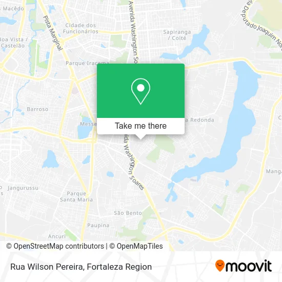 Rua Wilson Pereira map